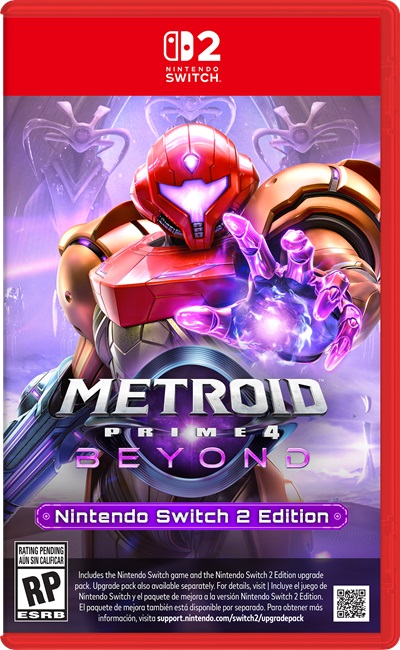 Metroid 4 Prime: Beyond game Box